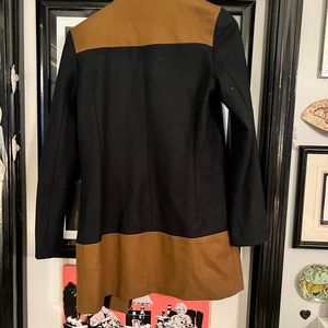 French Connection size 10 color block coat